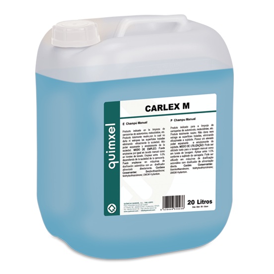 CARLEX M 20 litros. Champú manual para puentes y túneles de lavado